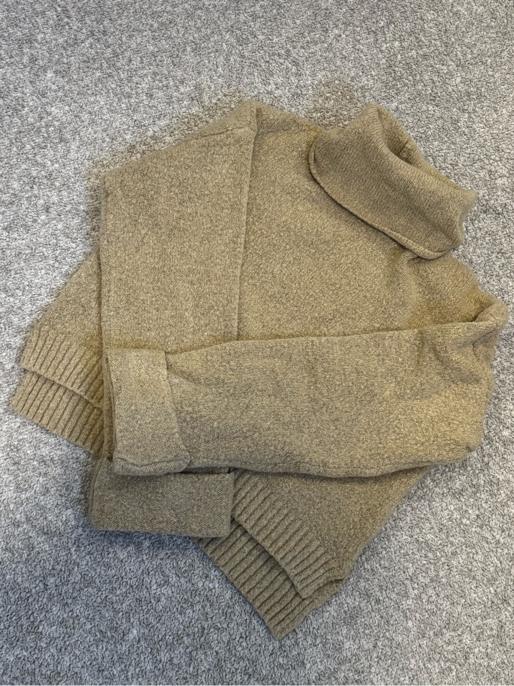 Eyeshadow Plush High-Neck Sweater